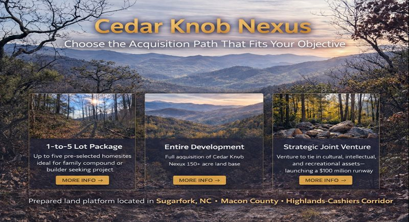 Cedar Knob Nexus Property